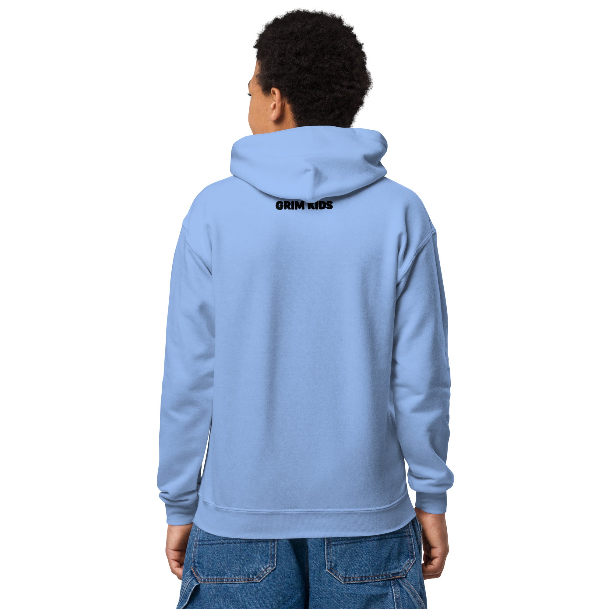 Parka Fade Sweat - Wash Jackman | Black Faded (Grim Reaper
